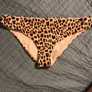 VS PINK leopard bottoms
